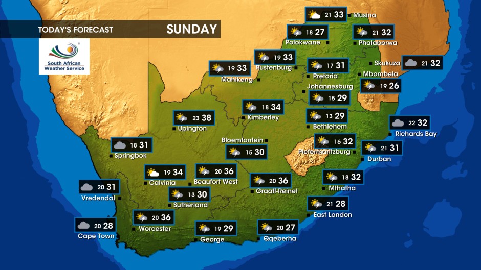 Weather Forecast Sunday 4 February 2024 ENCA   Today Sunday 04 02 2024 .webp