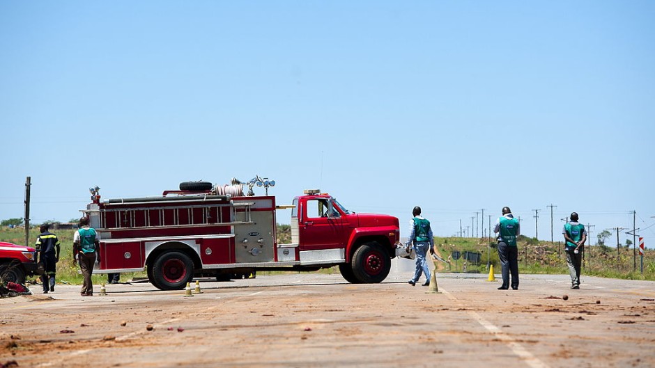 File: The scene of a fatal accident. Herman Verwey/Foto24/Gallo Images/Getty Images