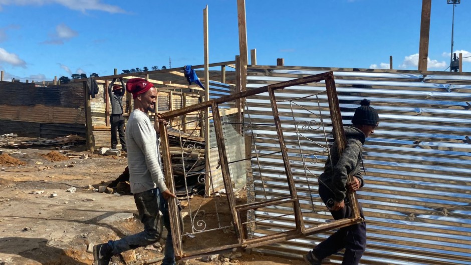 A trail of destruction left by the powerful winds and heavy rain that lashed the province earlier this week. eNCA/Kevin Brandt