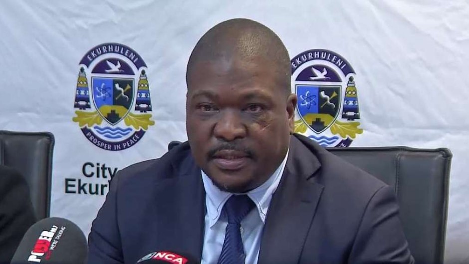 Ekurhuleni Mayor Nkosindiphile Xhakaza