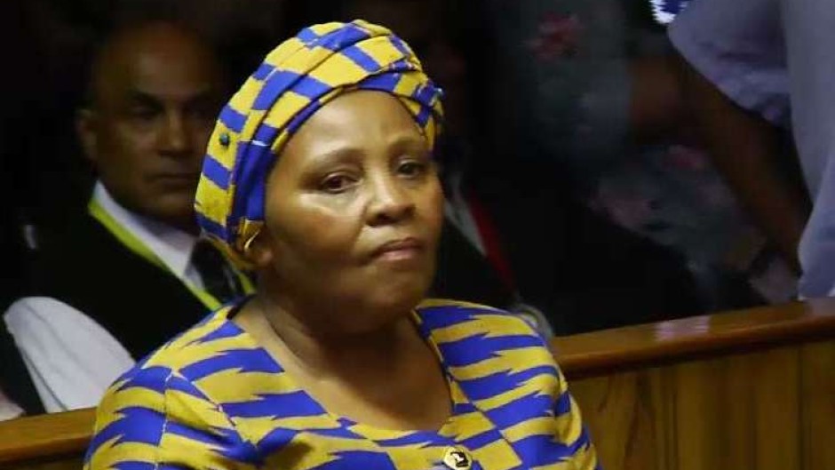 Former National Assembly Speaker  Nosiviwe Mapisa-Nqakula