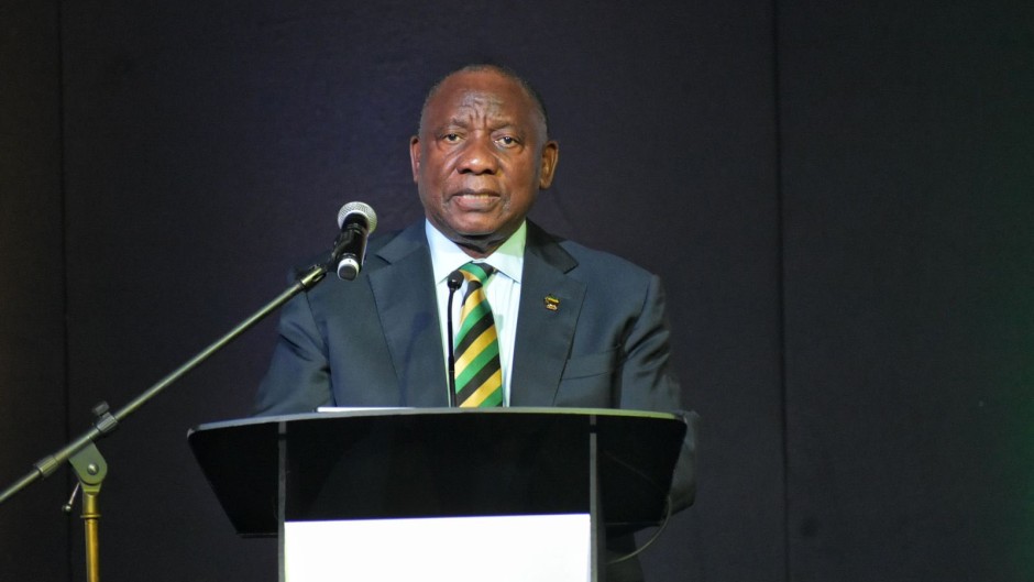 ANC president Cyril Ramaphosa. Twitter/@MYANC