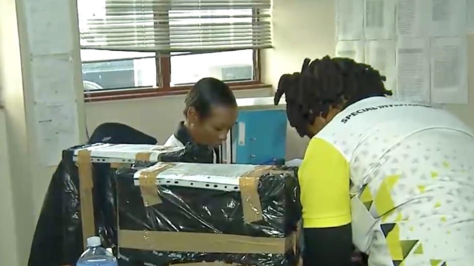 File: Refugee reception offices, run by the Home Affairs Department, were raided on Friday.