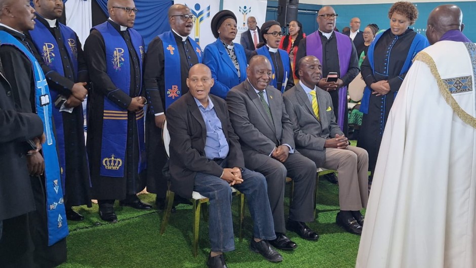 ANC President Cyril Ramaphosa in the Western Cape.