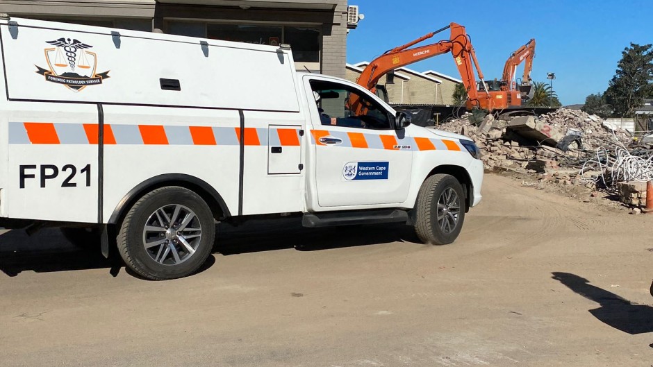 Western Cape Forensic Pathology Service vehicle.