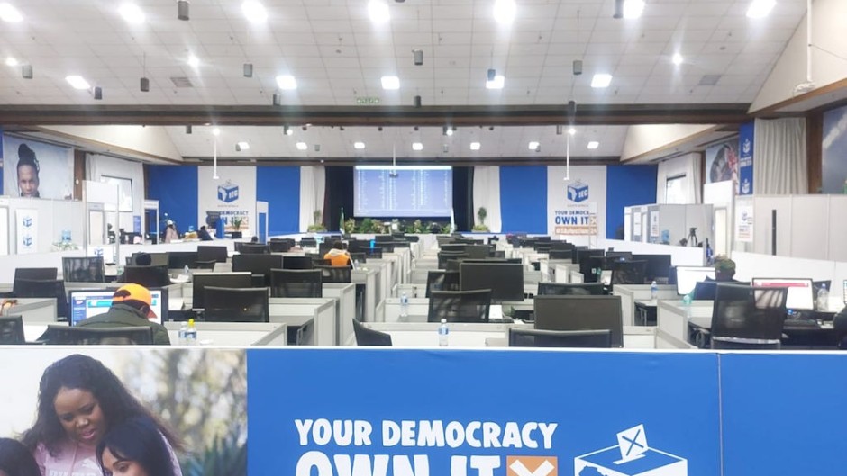 IEC election results centre.  