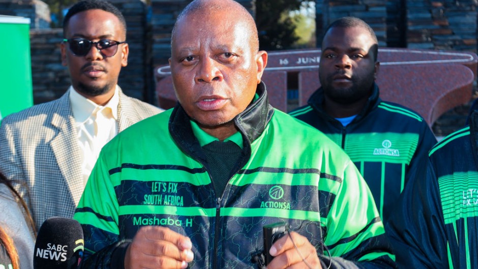 ActionSA Leader Herman Mashaba.Fani Mahuntsi/Gallo Images via Getty Images