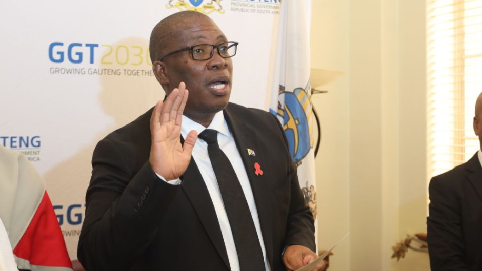 Gauteng Premier Panyaza Lesufi. Fani Mahuntsi/Gallo Images via Getty Images