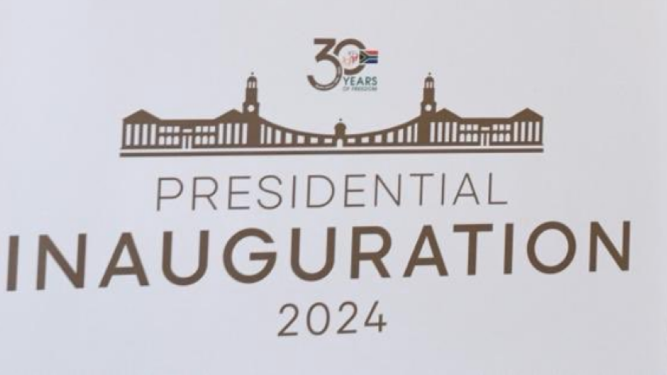 The presidential inauguration is taking place on Wednesday. GCIS