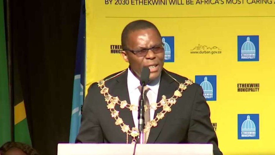 New eThekwini mayor, Cyril Xaba