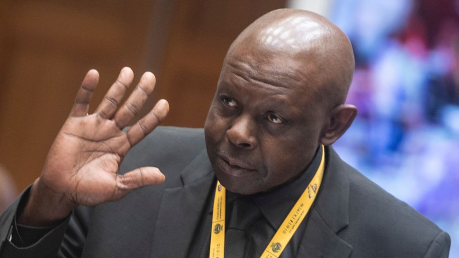 uMkhonto weSizwe Party leader to Parliament, John Hlophe. Brenton Geach/Gallo Images via Getty Images