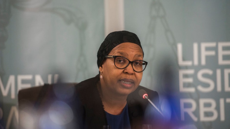 Former Gauteng Health MEC Qedani Mahlangu. Alet Pretorius/Gallo Images/Getty Images