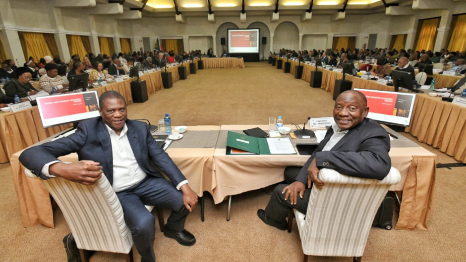 President Cyril Ramaphosa convenes the Cabinet Lekgotla