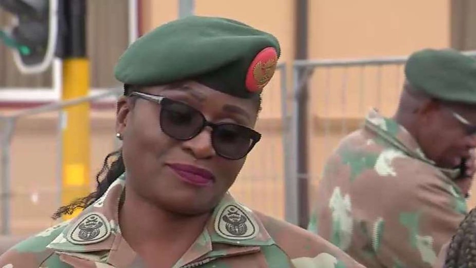 SANDF Senior Chief Warrant Officer Sibongile Remind Bvuma