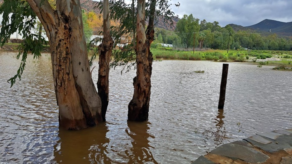 One of the areas that was flooded. eNCA/Nobesuthu Hejana