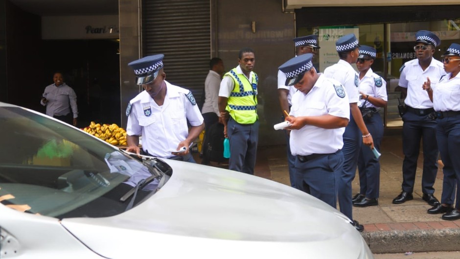 Ethekwini metro police.