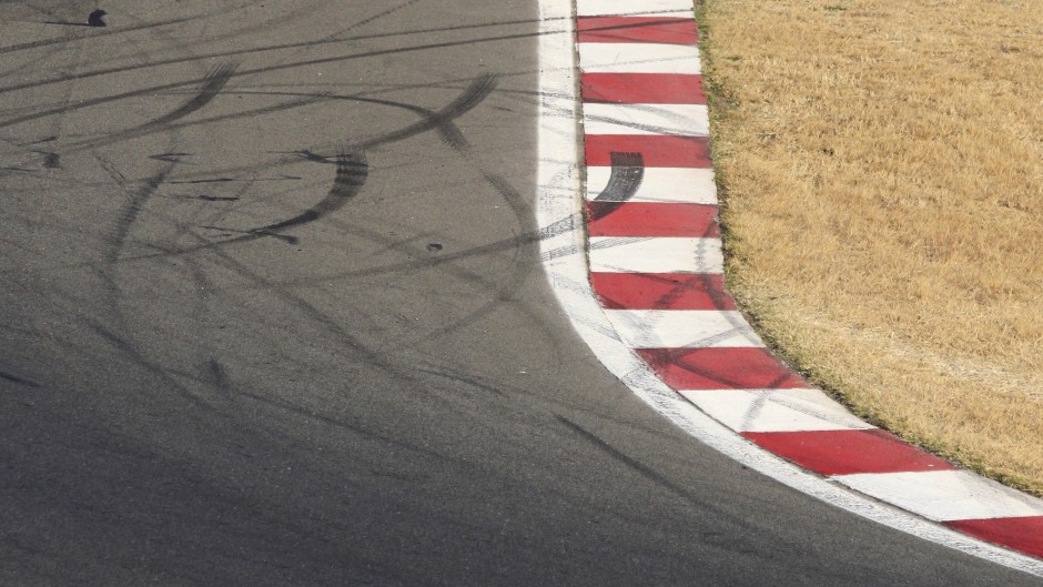 File: The inside kerb of a corner of a grand prix circuit. GettyImages/dan_ray