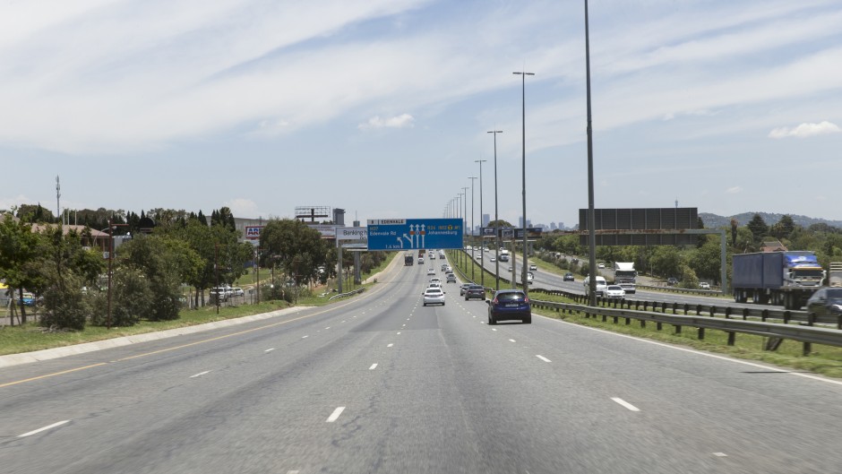 File: The R21 is a major artery with a daily volume of 45,000 vehicles in each direction. Getty Images/Christian Ender