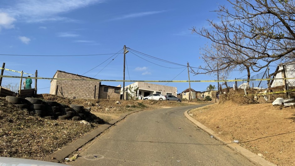 Ntuzuma shootout police crime scene