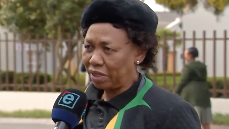 Defence Minister Angie Motshekga