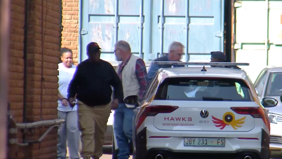 Moroadi Cholota with Hawks in Bloemfontein. 