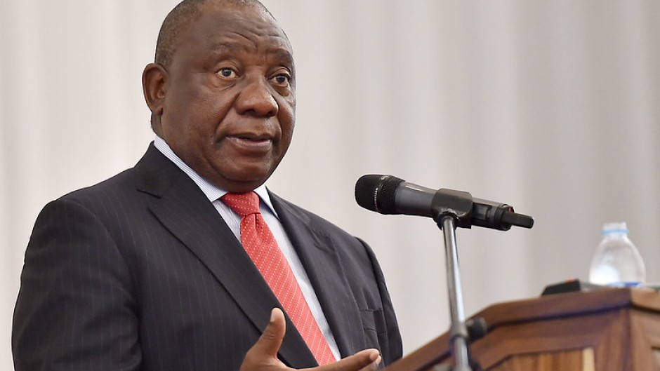 President Cyril Ramaphosa. GCIS