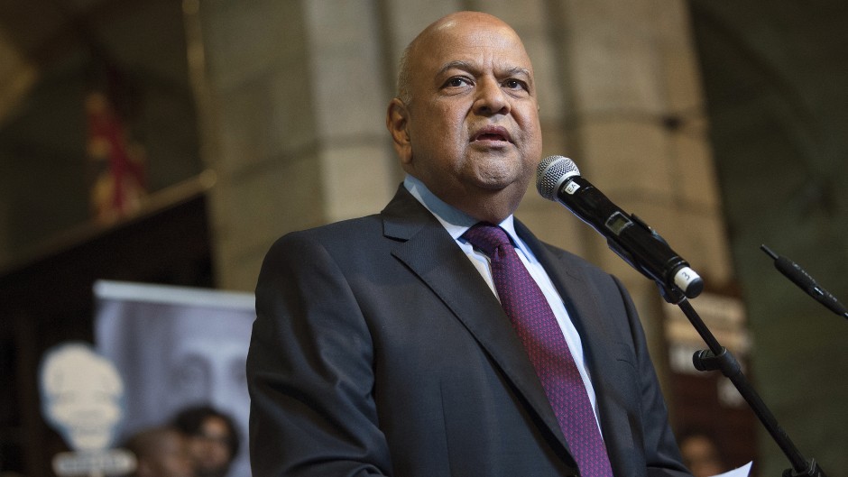 Former Minister of Public Enterprises Pravin Gordhan. AFP/Rodger Bosch