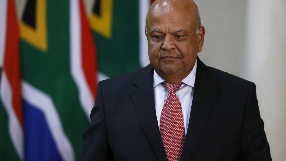 Former Minister of Public Enterprises Pravin Gordhan. AFP/Phill Magakoe