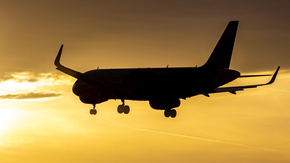 Aircraft silhouette