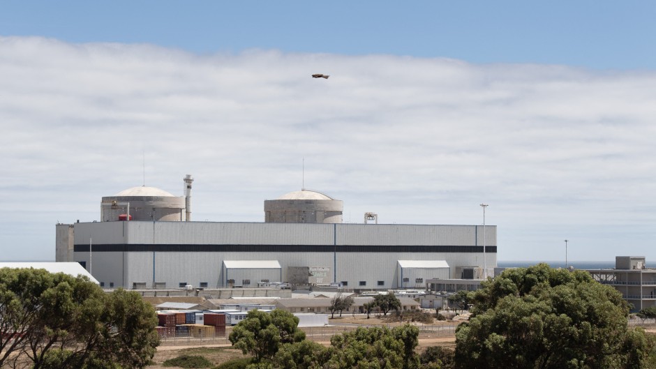 File: A general view of the Koeberg Nuclear Power Station. AFP/Rodger Bosch