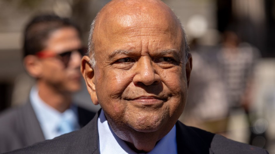 Former Public Enterprises Minister Pravin Gordhan. Dwayne Senior/Bloomberg via Getty Images