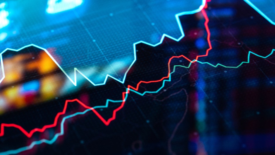 File: Stock market trading charts and graph data. GettyImages/da-kuk