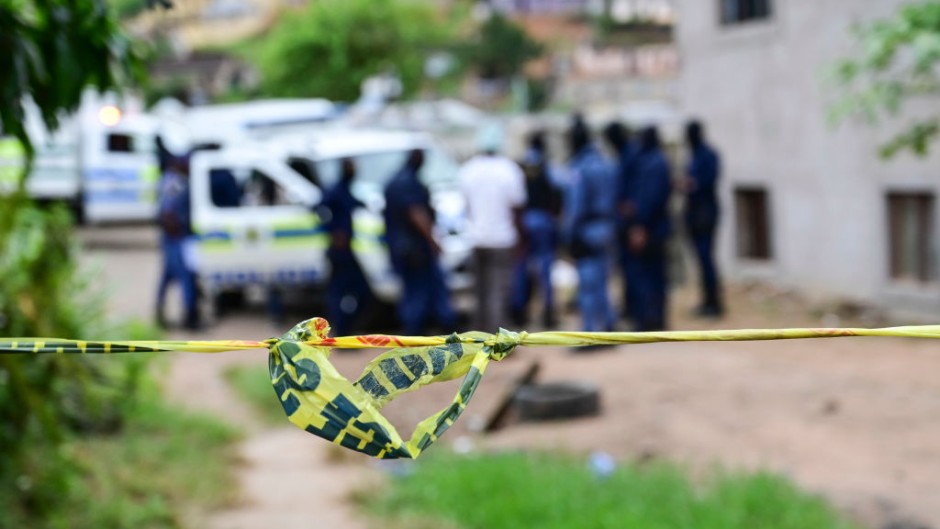 File: Police tape at a crime scene. Darren Stewart/Gallo Images via GettyImages