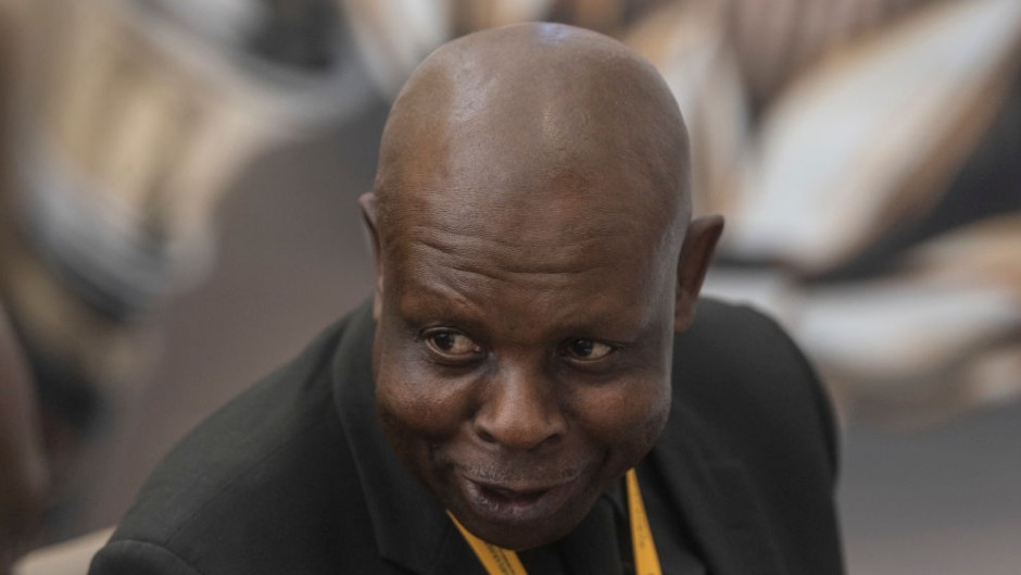 File: Former Western Cape Judge President and uMkhonto weSizwe Party leader to Parliament, John Hlophe. Brenton Geach/Gallo Images via Getty Images