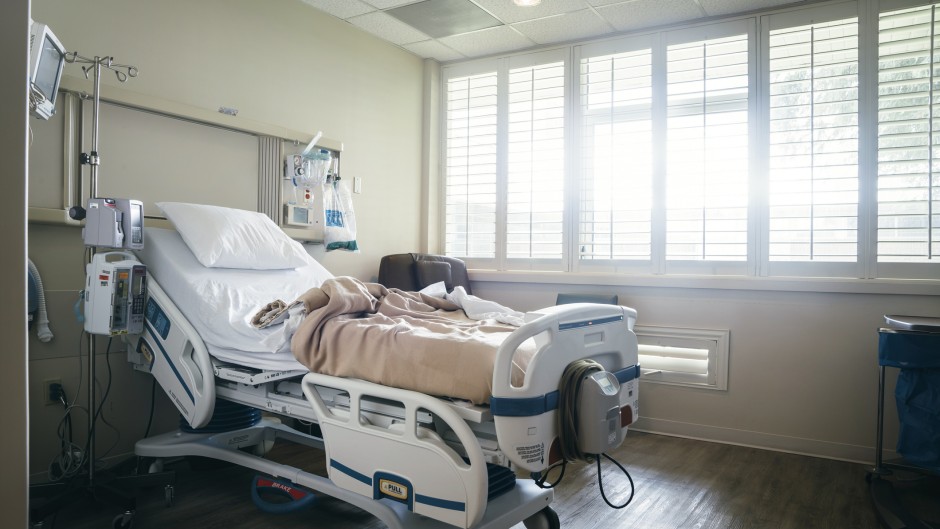 File: An empty hospital bed. GettyImages/FS Productions