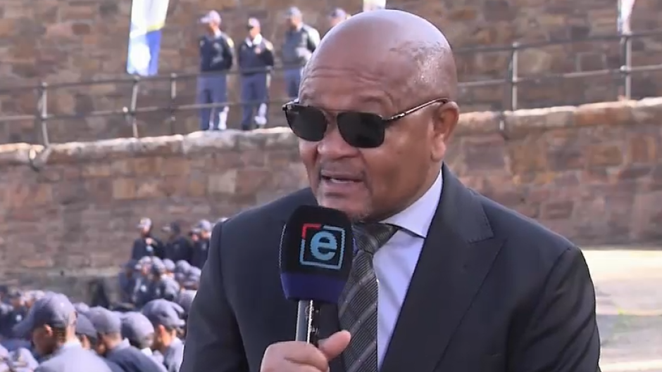 Police Minister Senzo Mchunu