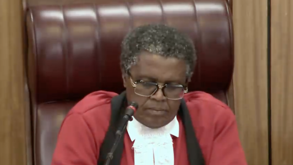 Judge Ratha Mokgoatlheng. eNCA