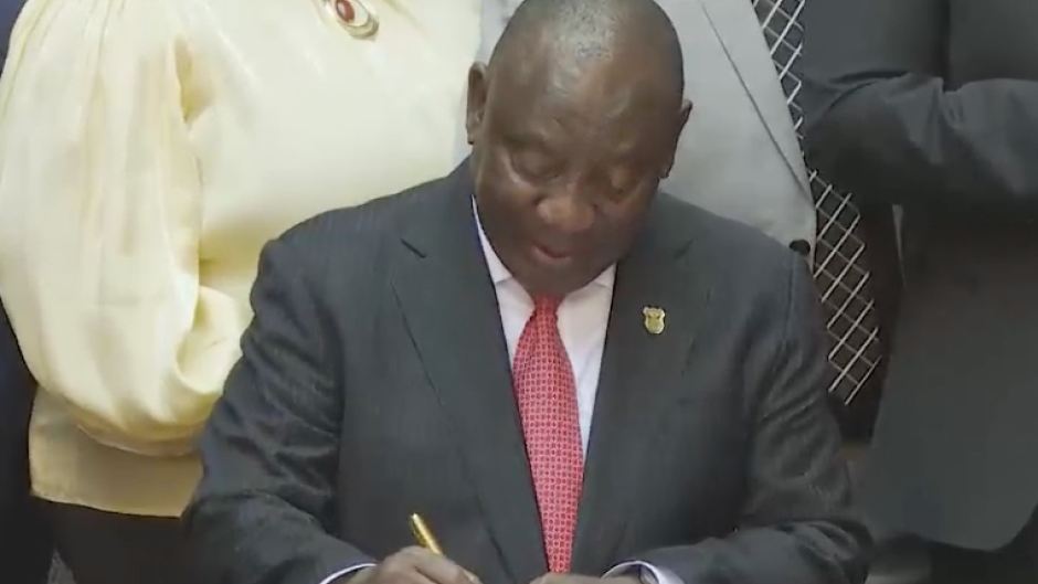 President Cyril Ramaphosa signed the Basic Education Laws Amendment (BELA) Bill into law