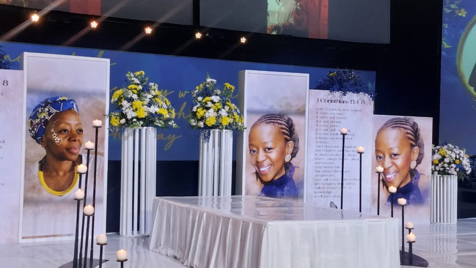 Thabiso Sikwane's memorial service. eNCA/Hloni Mtimkulu