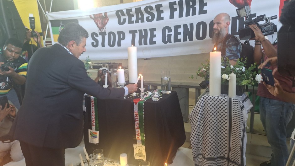 ANC interfaith candlelight vigil