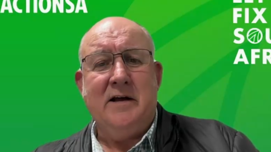  ActionSA Parliamentary Leader, Athol Trollip