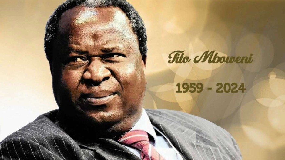 Former Minister Tito Mboweni will be buried in his hometown of Tzaneen in Limpopo.