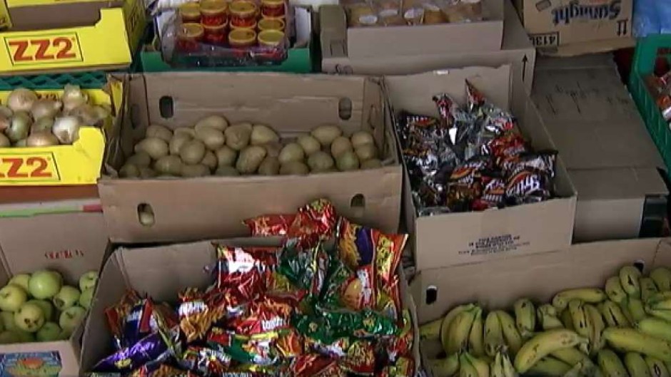 Snacks seen in a spaza shop. 