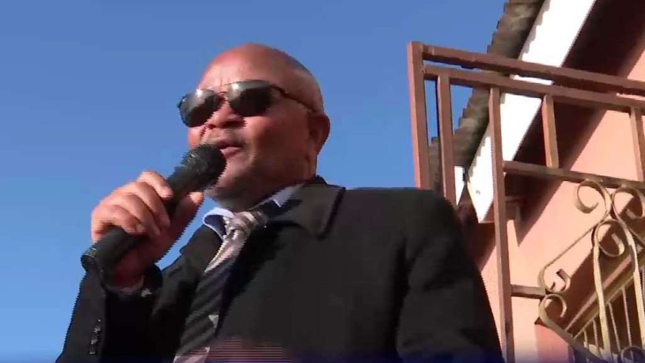 Police Minister Senzo Mchunu