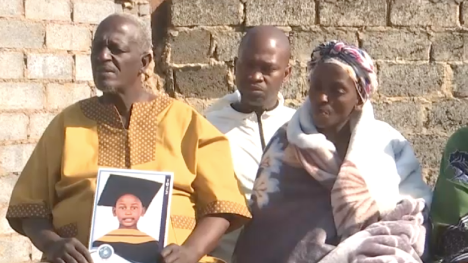 The family of one of the children who died. 