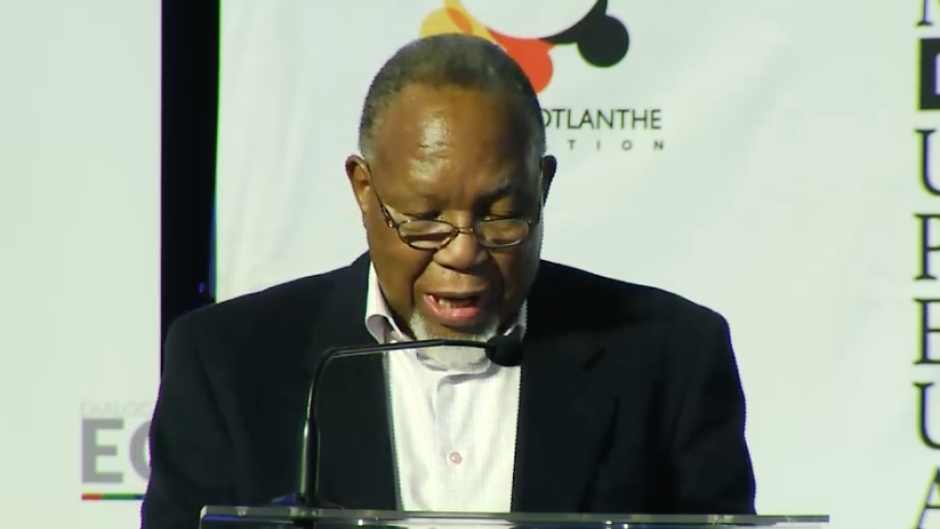 Former president Kgalema Motlanthe.