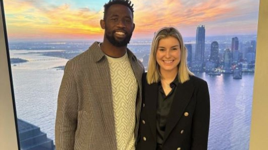 Siya and Rachel Kolisi