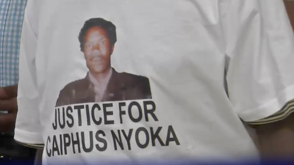 The trial of three former apartheid police officers for the murder of a student activist, Caiphus Nyoka, in 1987, continued in the Benoni Magistrate’s Court.