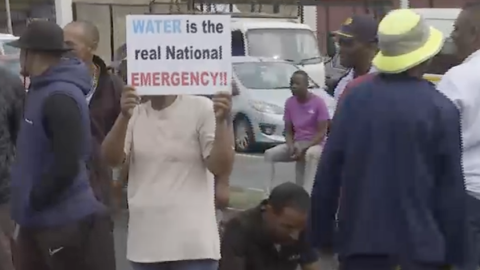 Westbury residents are protesting over water.