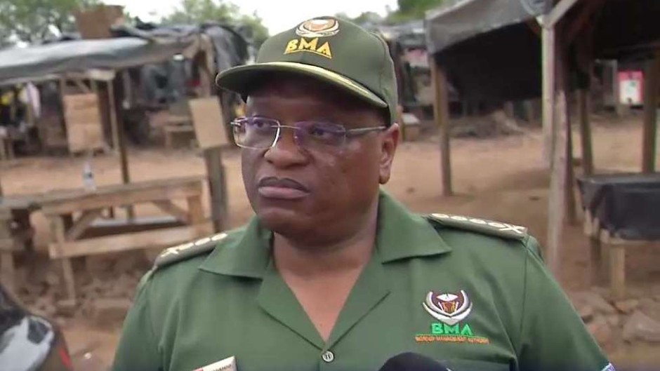 The Commissioner of the Border Management Authority (BMA), Dr Michael Masiapato